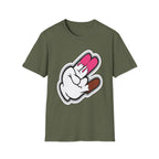 2 In The Pink 1 In The Stink | Funny Shocker Hand Gesture Raunchy Adult Humor Gift T-Shirt
