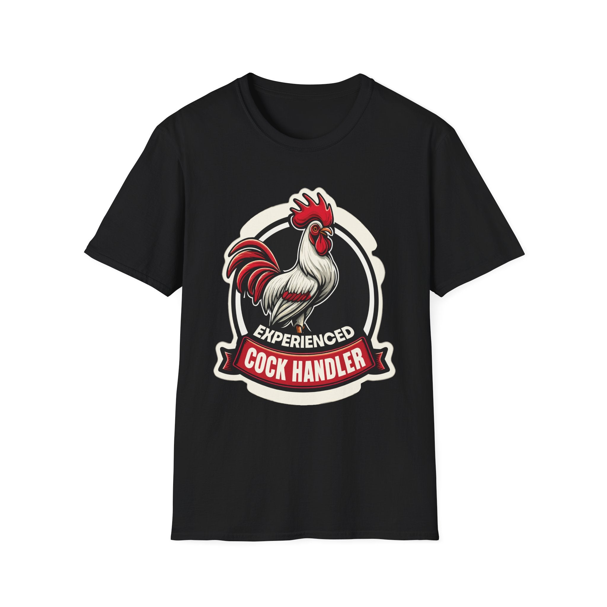 Experienced Cock Handler | Funny Raunchy Adult Humor T-Shirt