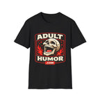 AdultHumor.com Official Brand Logo | Raunchy Comedy Website Merch T-Shirt