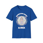 Manifesting Money And Dick | Funny Raunchy Spiritual Innuendo Naughty Women's Gift T-Shirt