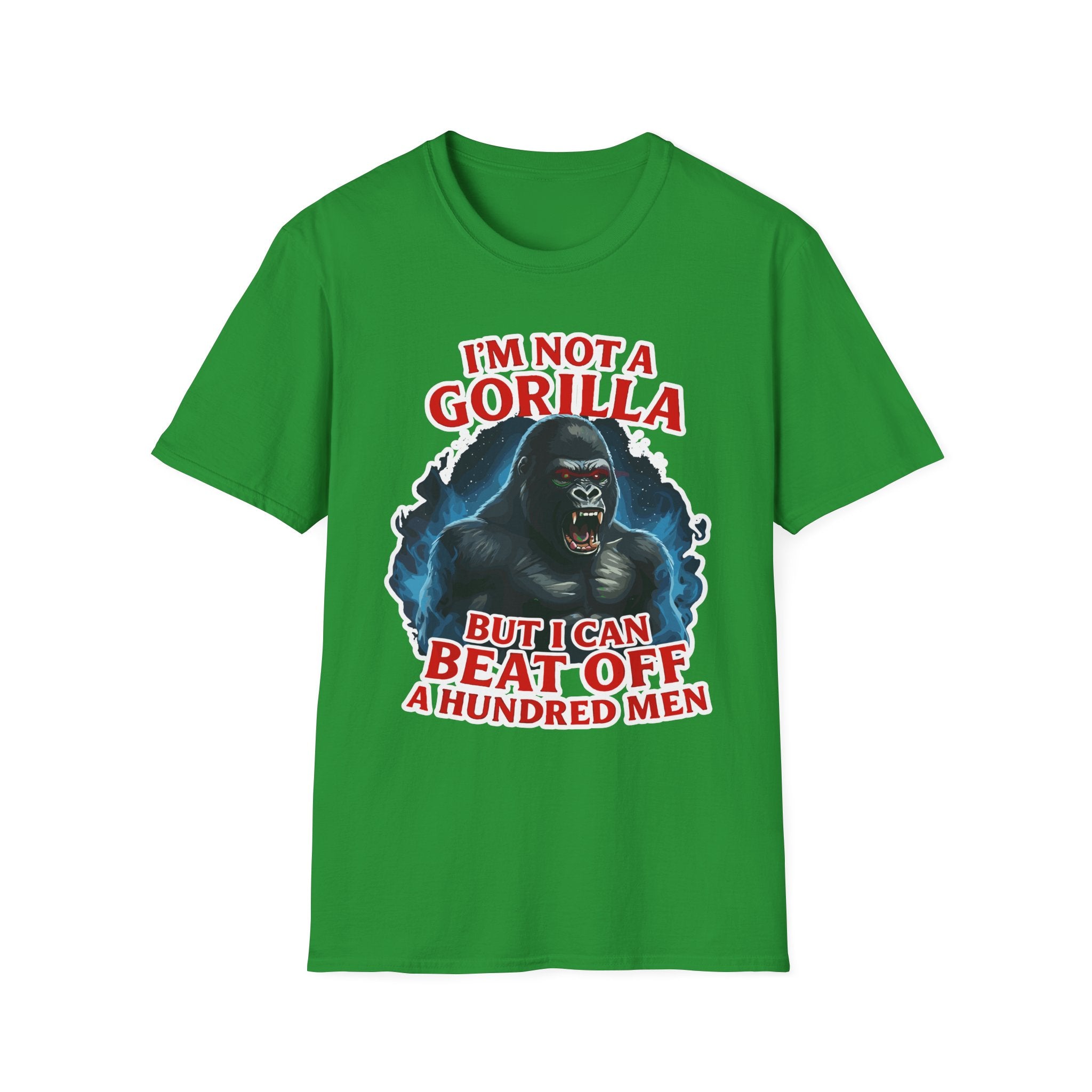 I'm Not A Gorilla But I Can Beat Off 100 | Funny Adult Humor Raunchy Gag Gift for Men T-Shirt