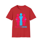 Multitasking Swinger 3 Some | Funny Raunchy Threesome Polyamory Lifestyle Throuple Gift T-Shirt