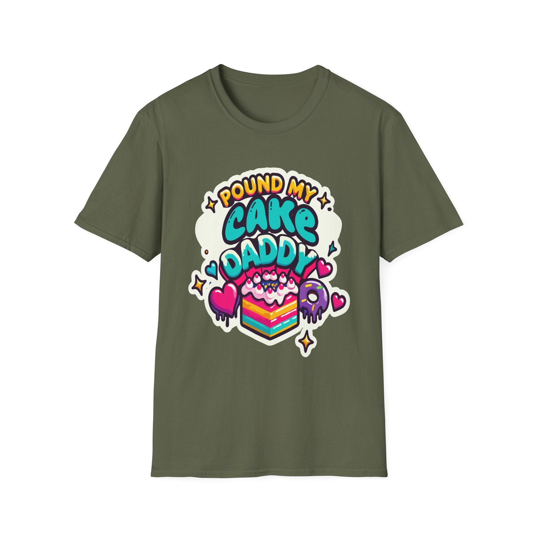 Pound My Cake Daddy | Funny Raunchy Sexual Innuendo Kink Gift T-Shirt