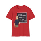 Ladies Mansplaining Is Short For Man Explaining | Funny Adult Humor Sarcastic Gift T-Shirt