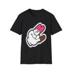2 In The Pink 1 In The Stink | Funny Shocker Hand Gesture Raunchy Adult Humor Gift T-Shirt