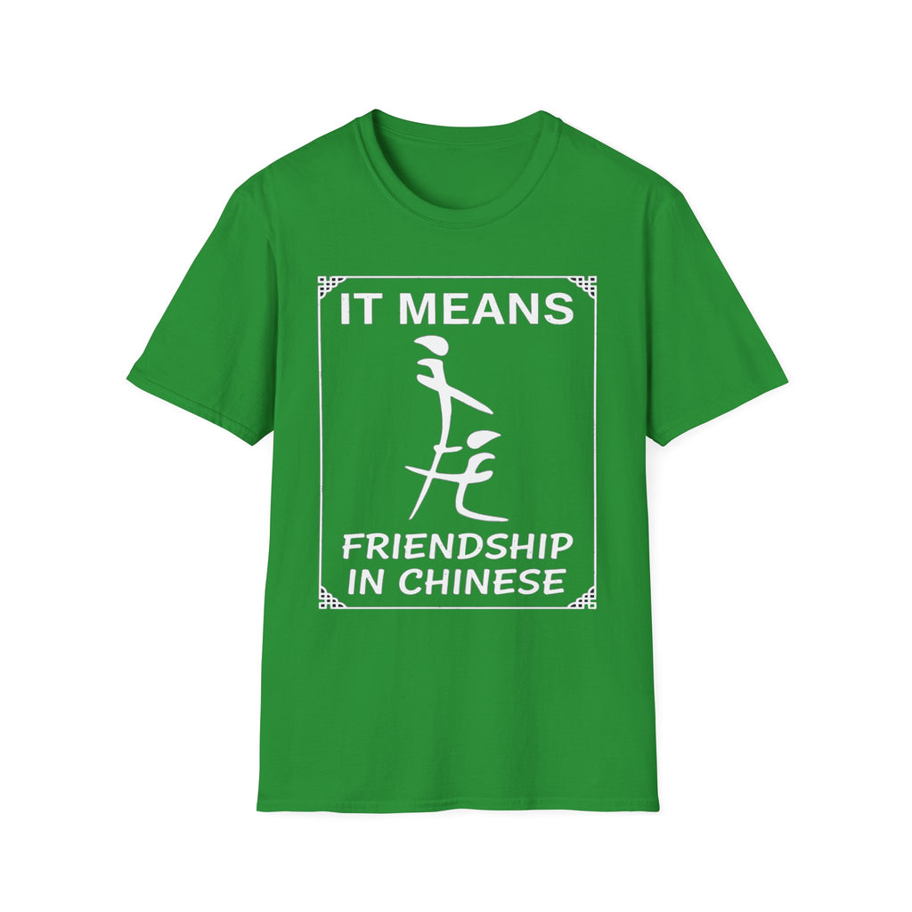It Means Friendship In Chinese Raunchy Humor | Funny Adult Joke T-Shirt