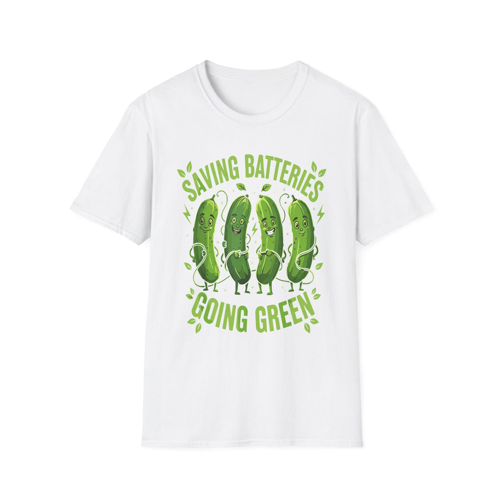 Saving Batteries Going Green Vibrator | Funny Adult Humor Shirt T-Shirt
