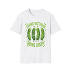 Saving Batteries Going Green Vibrator | Funny Adult Humor Shirt T-Shirt