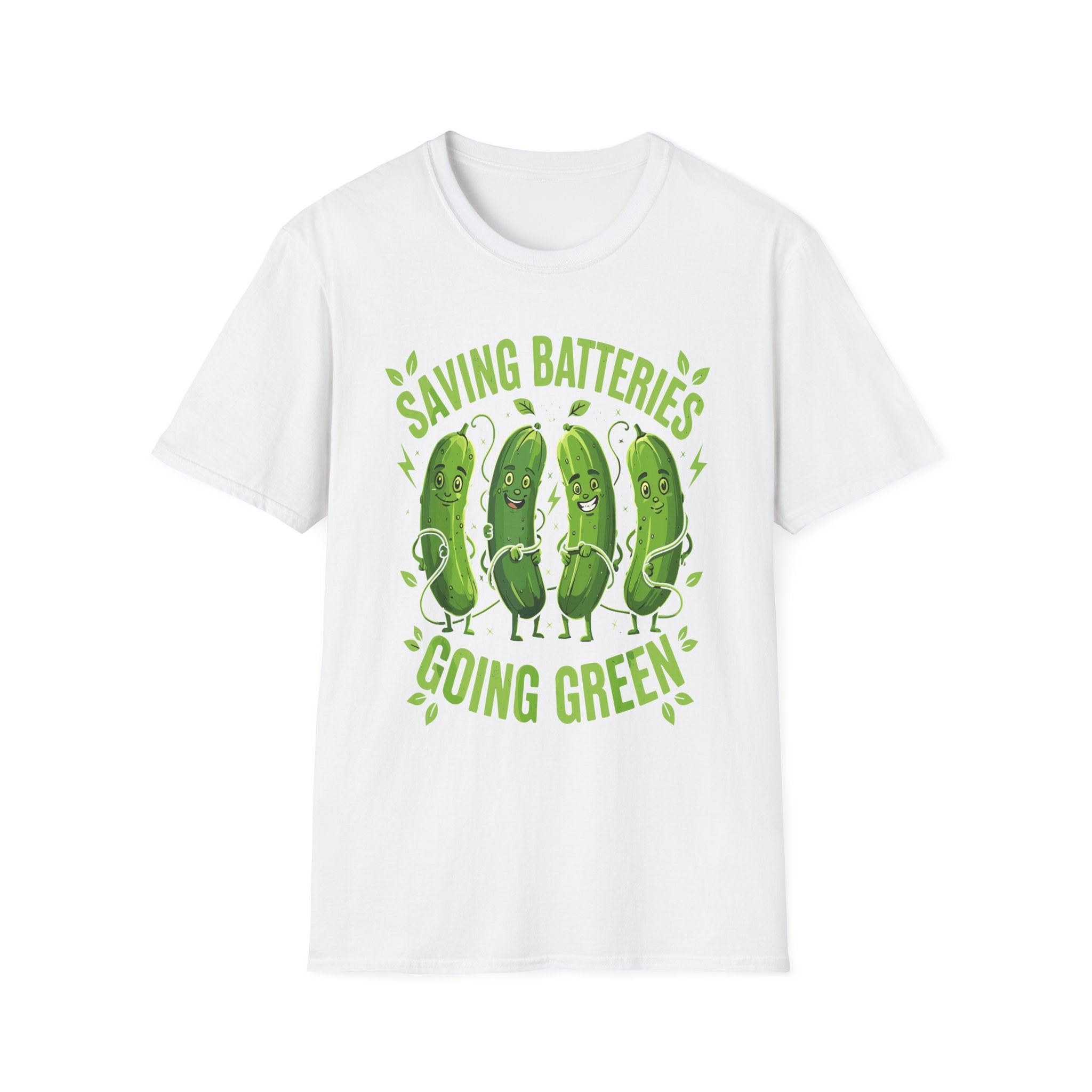 Saving Batteries Going Green Vibrator | Funny Adult Humor Shirt T-Shirt