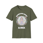 Manifesting Money And Dick | Funny Raunchy Spiritual Innuendo Naughty Women's Gift T-Shirt