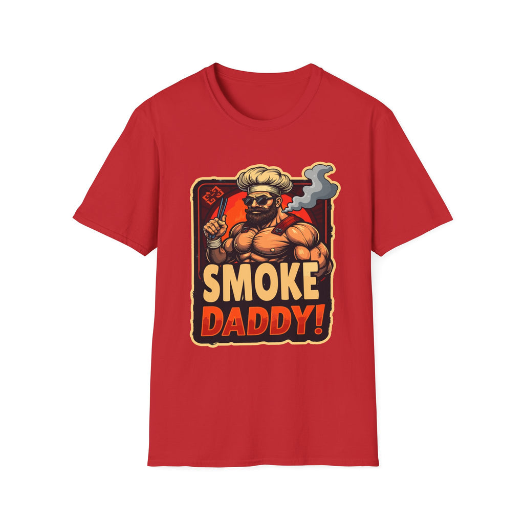Smoke Daddy | Funny BBQ Pitmaster Grilling Smoker Dad Gift T-Shirt