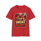 Smoke Daddy | Funny BBQ Pitmaster Grilling Smoker Dad Gift T-Shirt