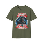 I'm Not A Gorilla But I Can Beat Off 100 | Funny Adult Humor Raunchy Gag Gift for Men T-Shirt