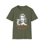 One Sip From A Threesome Funny Swinger Drinking Gag Gift T-Shirt