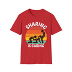 Sharing Is Caring Swinger | Funny Adult Humor Lifestyle Gift for Couples T-Shirt