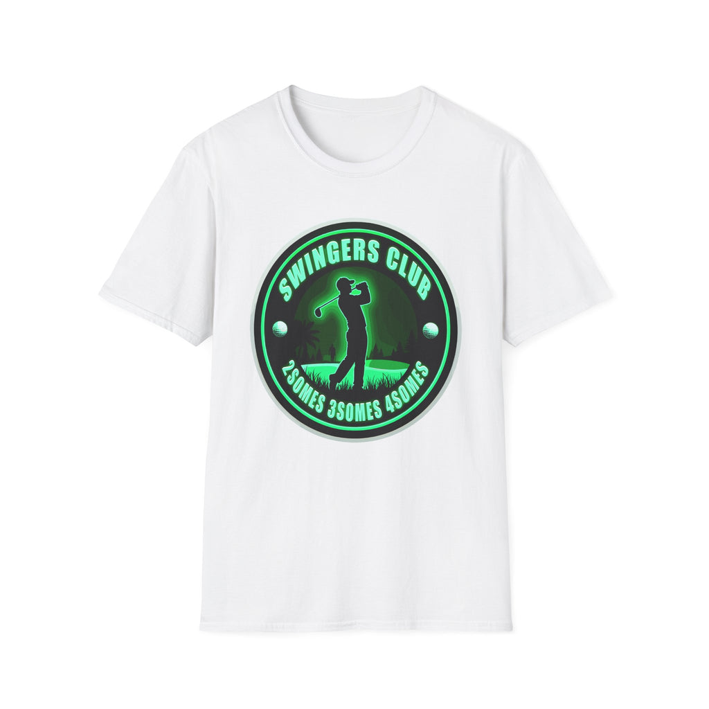Swingers Club Funny Golf | Adult Humor Golf Joke Gift for Golfers T-Shirt
