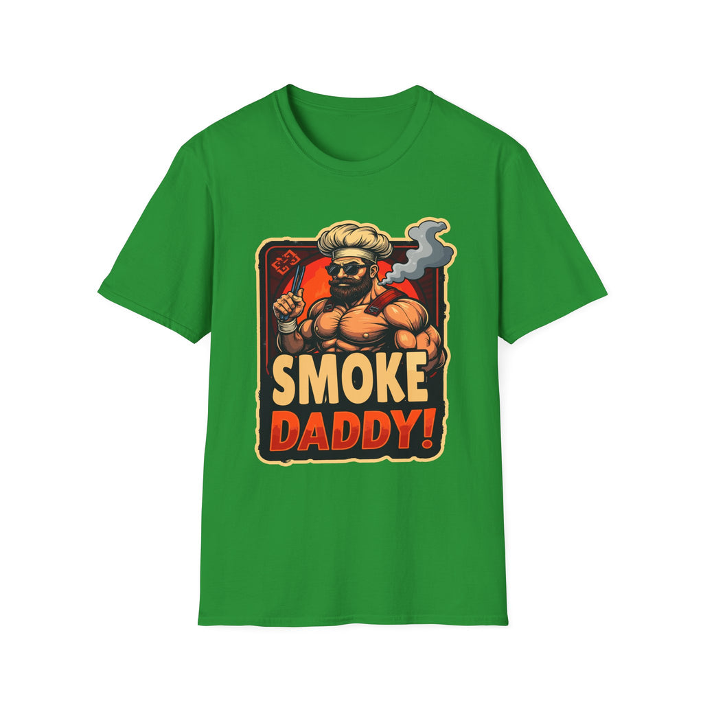 Smoke Daddy | Funny BBQ Pitmaster Grilling Smoker Dad Gift T-Shirt
