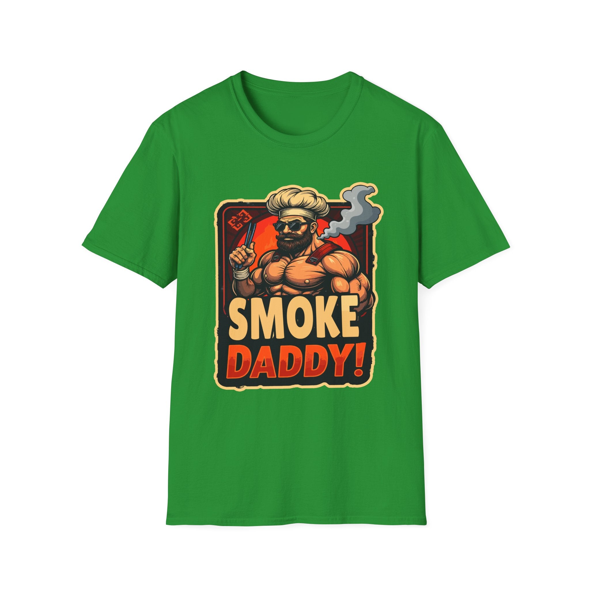 Smoke Daddy | Funny BBQ Pitmaster Grilling Smoker Dad Gift T-Shirt
