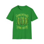 Saving Batteries Going Green Vibrator | Funny Adult Humor Shirt T-Shirt