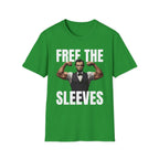 Free The Sleeves | Funny Gym Workout Muscle Humor Gift T-Shirt