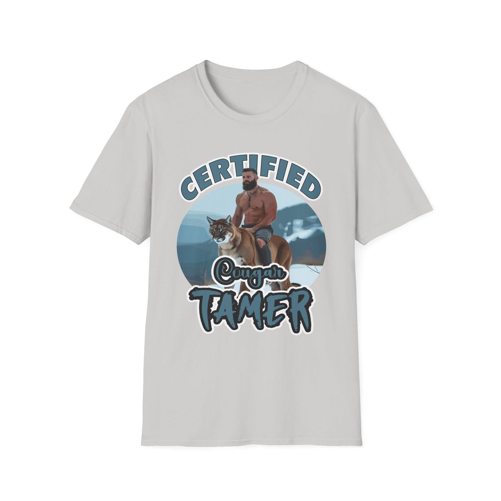 Certified Cougar Tamer | Funny Adult Humor Raunchy Gift for Him T-Shirt