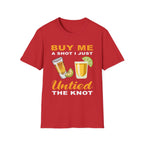 Buy Me A Shot I Just Untied The Knot | Funny Divorce Party Drinking Humor Gift T-Shirt
