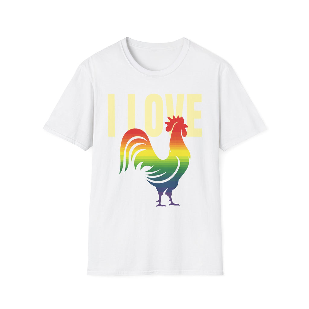 I Love Cock | Funny Adult Humor Raunchy Double Entendre Gift T-Shirt