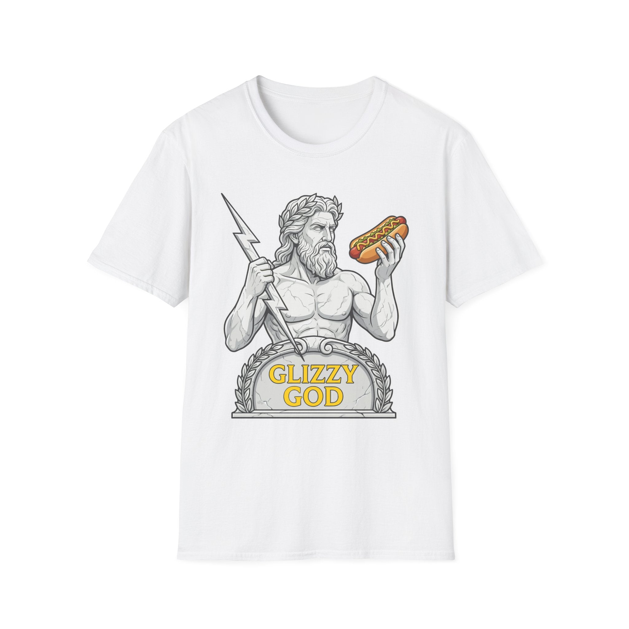 Glizzy God | Funny Raunchy Hot Dog Humor T-Shirt