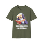 Fucks Given Nun | Funny Zero Fucks Given Dark Humor Offensive Gift T-Shirt