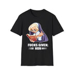 Fucks Given Nun | Funny Zero Fucks Given Dark Humor Offensive Gift T-Shirt