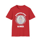 Manifesting Money And Dick | Funny Raunchy Spiritual Innuendo Naughty Women's Gift T-Shirt