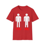 You vs Me Big Dick | Funny Adult Humor Raunchy Gag Gift for Men T-Shirt