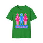 Threesome? | Funny Threesome Joke Adult Humor Gift for Couples T-Shirt