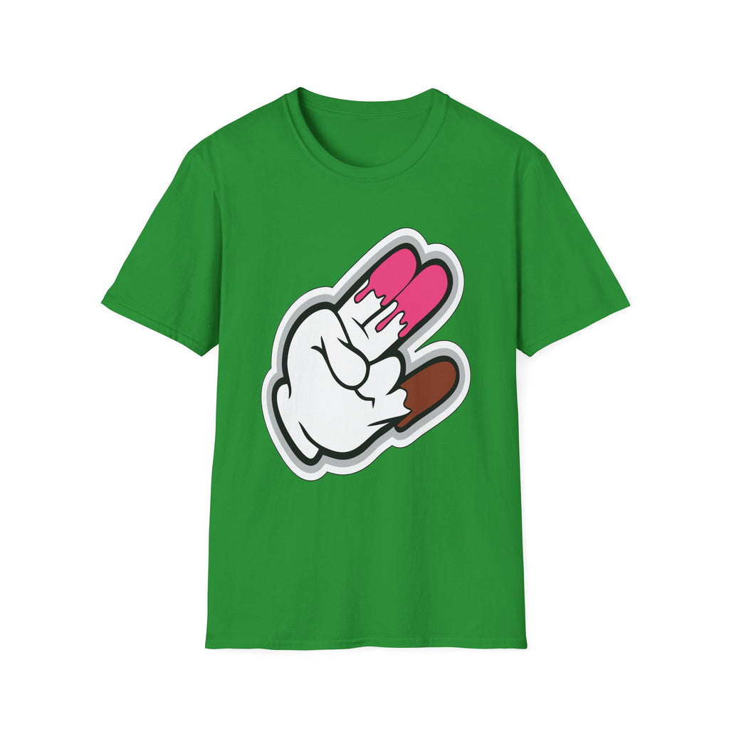2 In The Pink 1 In The Stink | Funny Shocker Hand Gesture Raunchy Adult Humor Gift T-Shirt
