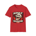 AdultHumor.com Official Brand Logo | Raunchy Comedy Website Merch T-Shirt