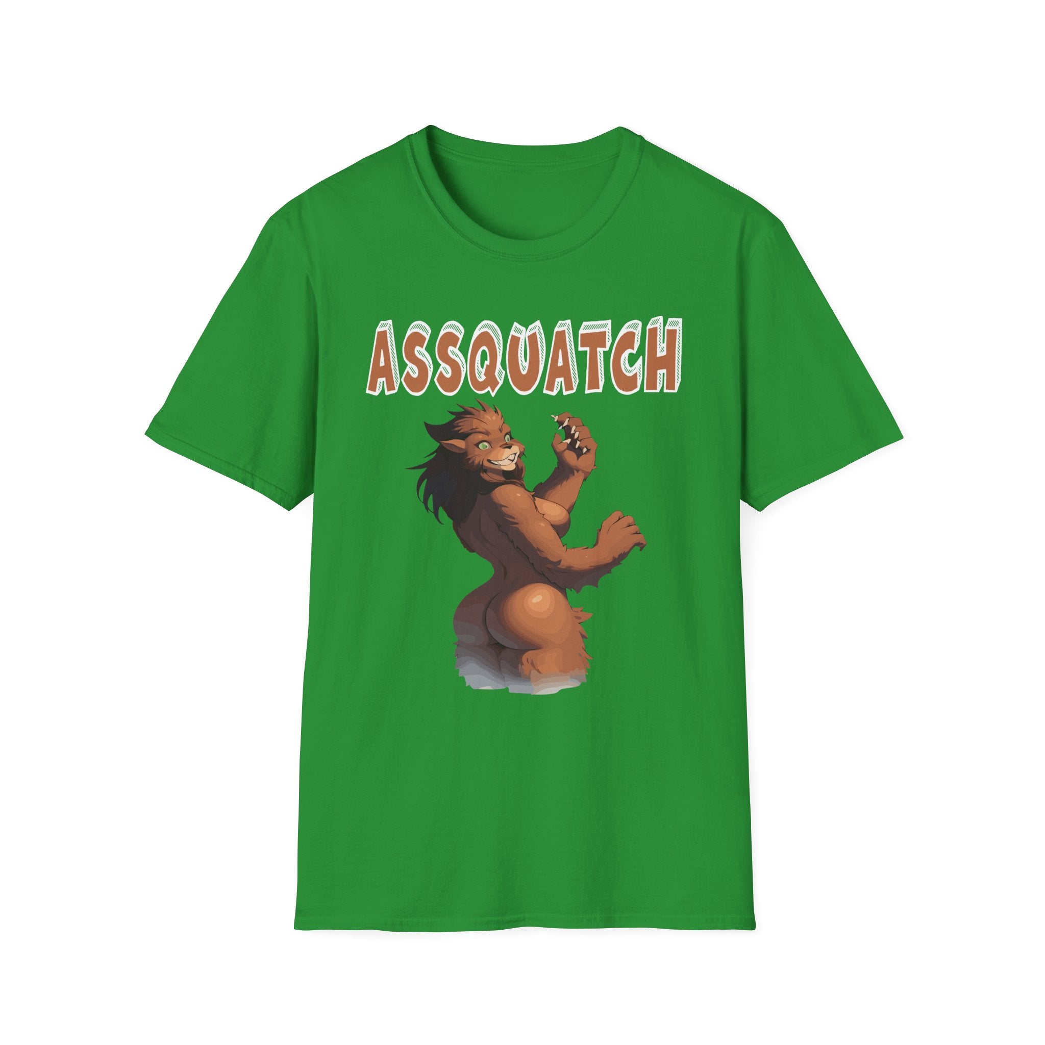 Assquatch | Funny Bigfoot Hairy Butt Cryptid Humor Gift T-Shirt