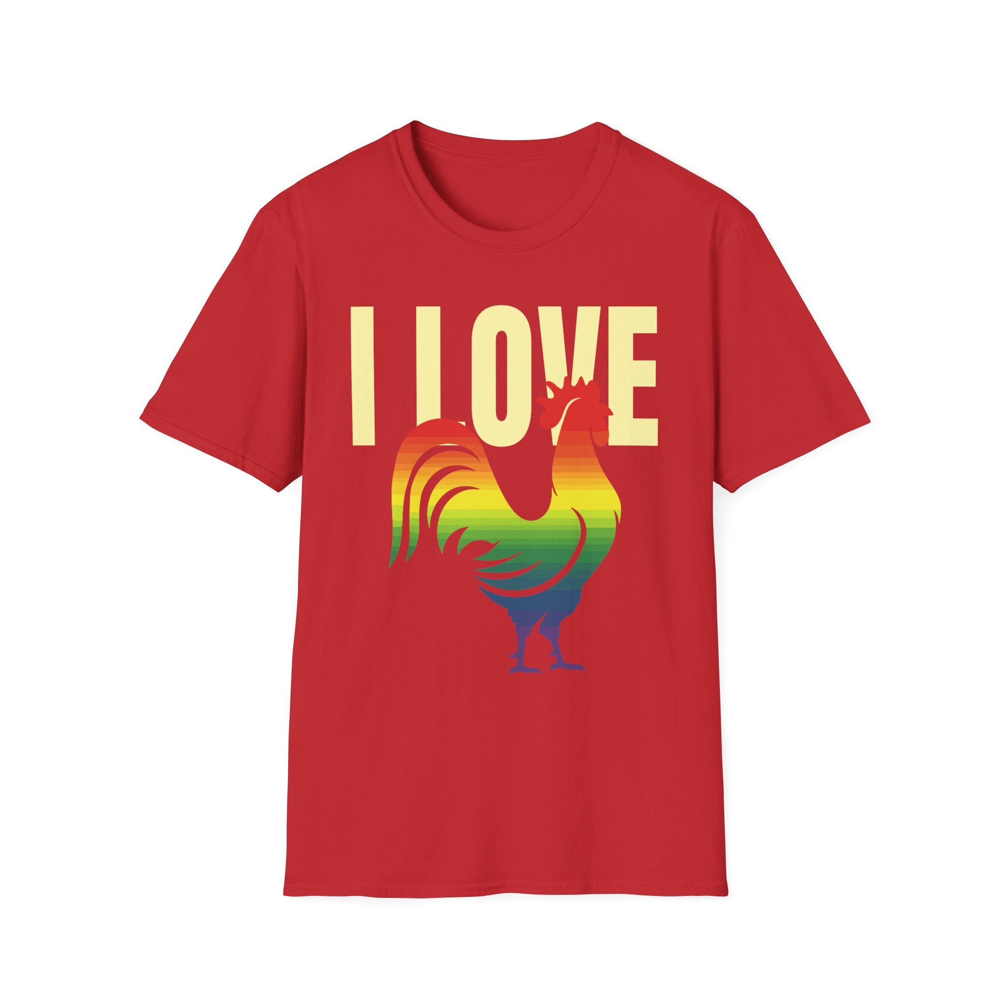 I Love Cock | Funny Adult Humor Raunchy Double Entendre Gift T-Shirt