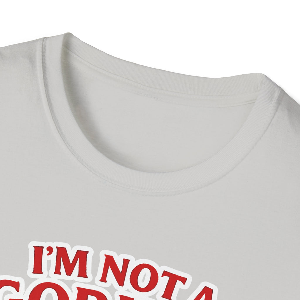 I'm Not A Gorilla But I Can Beat Off 100 | Funny Adult Humor Raunchy Gag Gift for Men T-Shirt