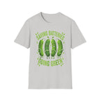 Saving Batteries Going Green Vibrator | Funny Adult Humor Shirt T-Shirt