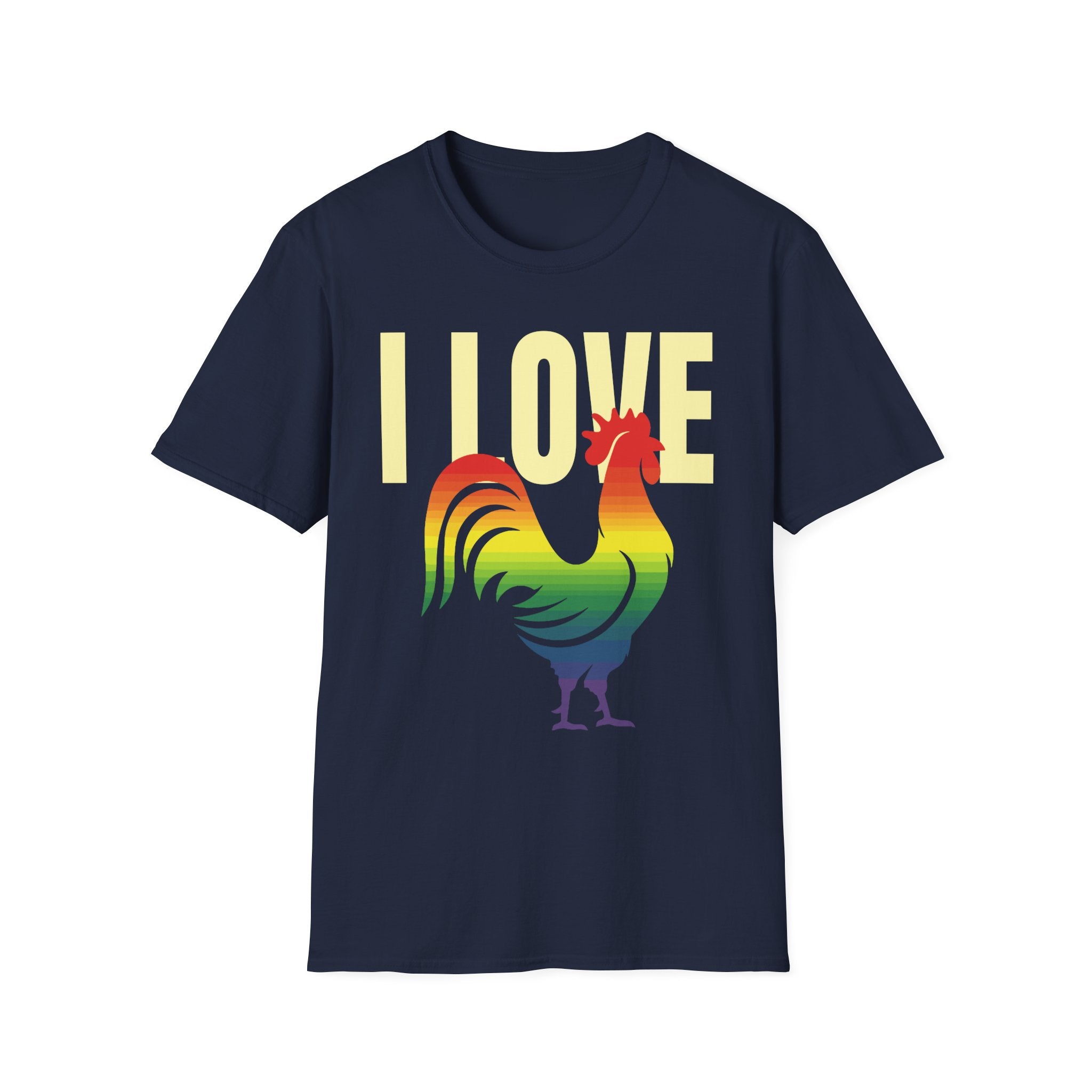 I Love Cock | Funny Adult Humor Raunchy Double Entendre Gift T-Shirt