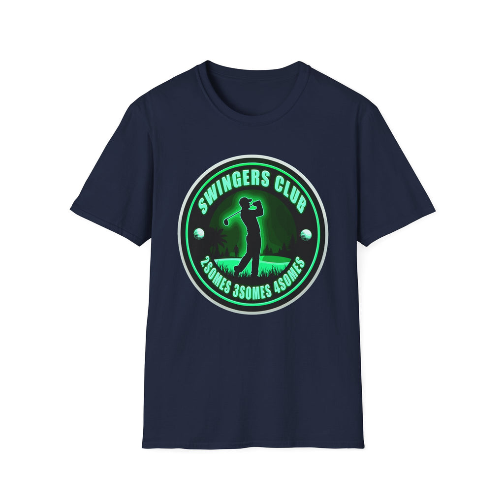 Swingers Club Funny Golf | Adult Humor Golf Joke Gift for Golfers T-Shirt