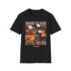 Proud To Have A Little Wiener | Funny Adult Humor Gag Gift T-Shirt