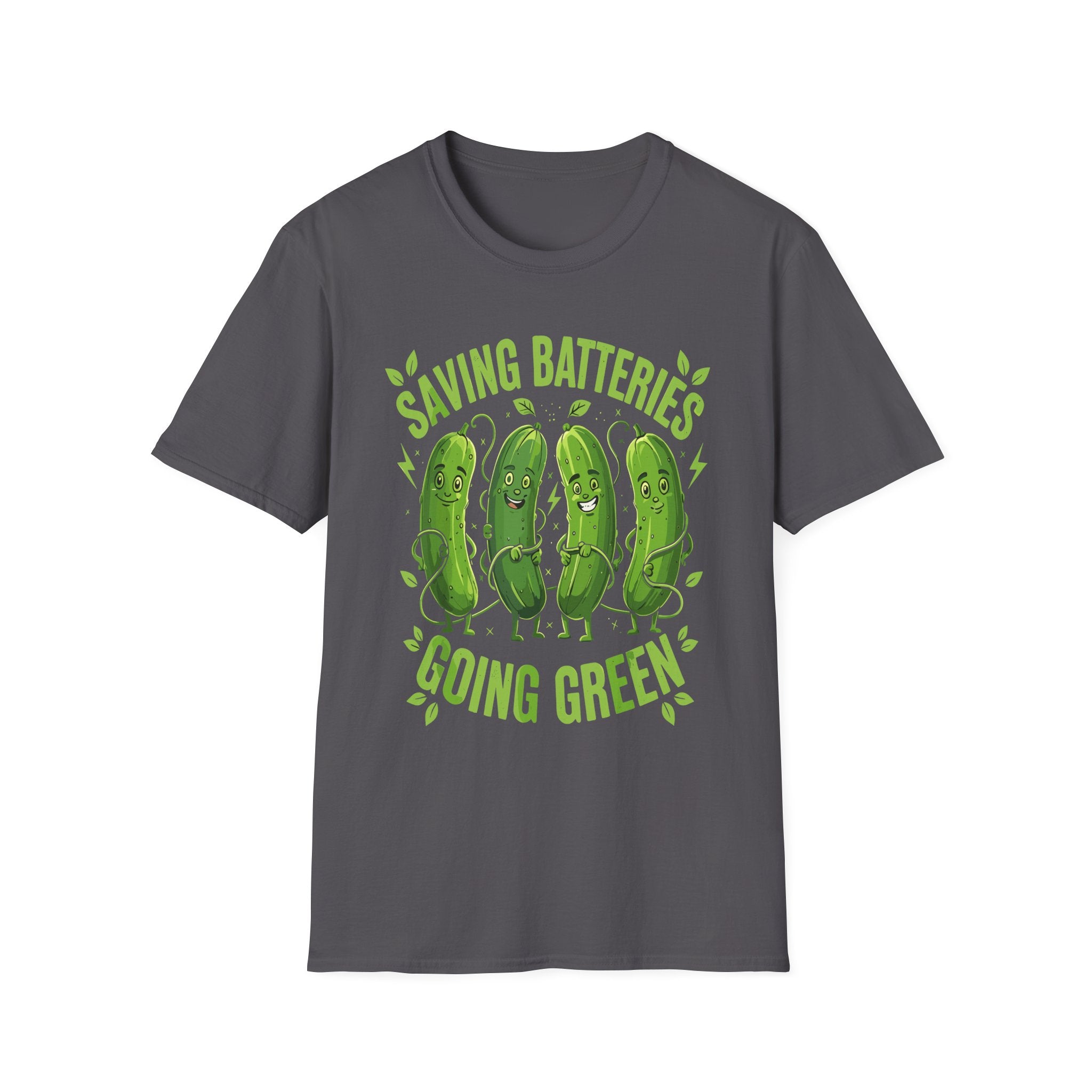Saving Batteries Going Green Vibrator | Funny Adult Humor Shirt T-Shirt