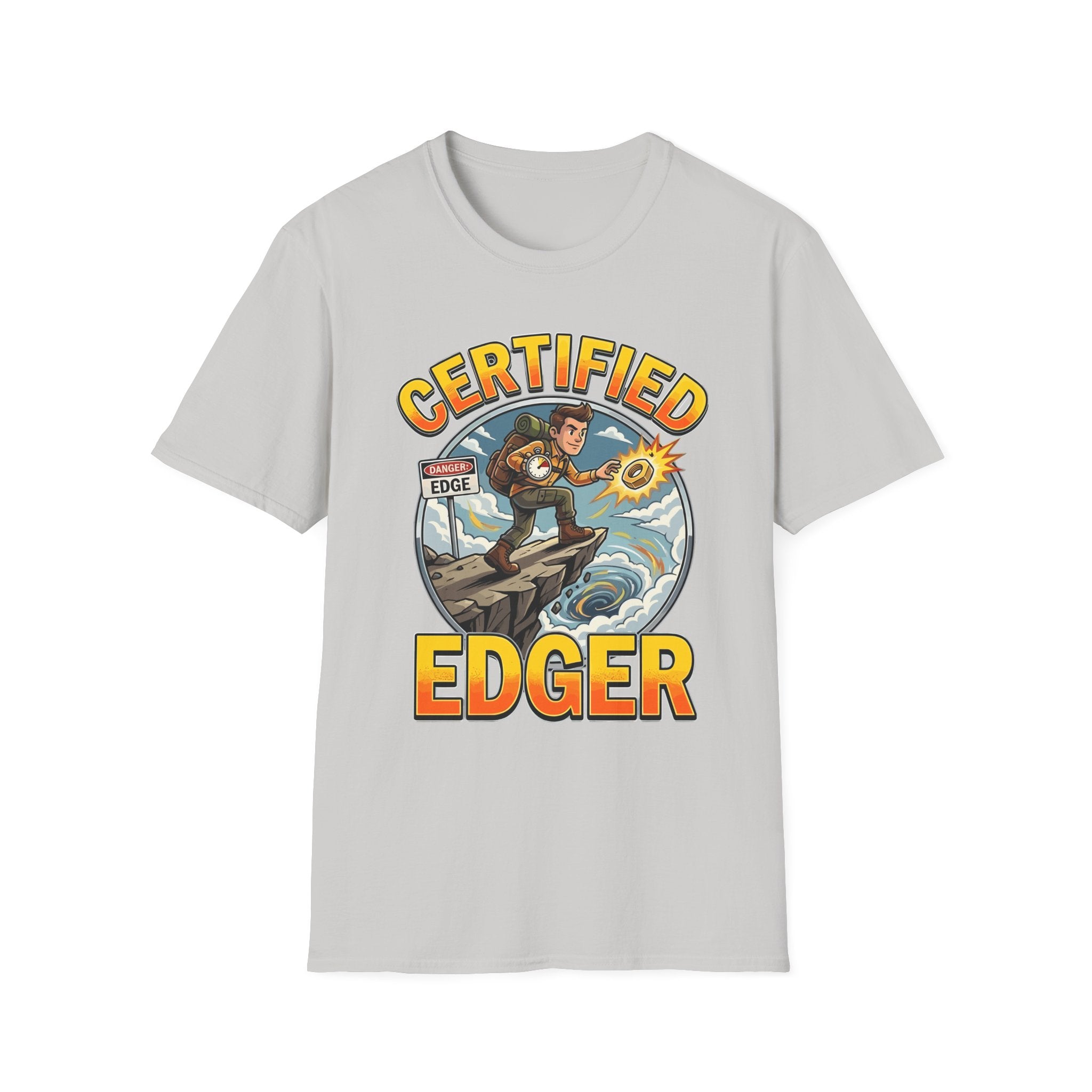 Certified Edger | Funny Adult Humor Raunchy Gift for Men T-Shirt
