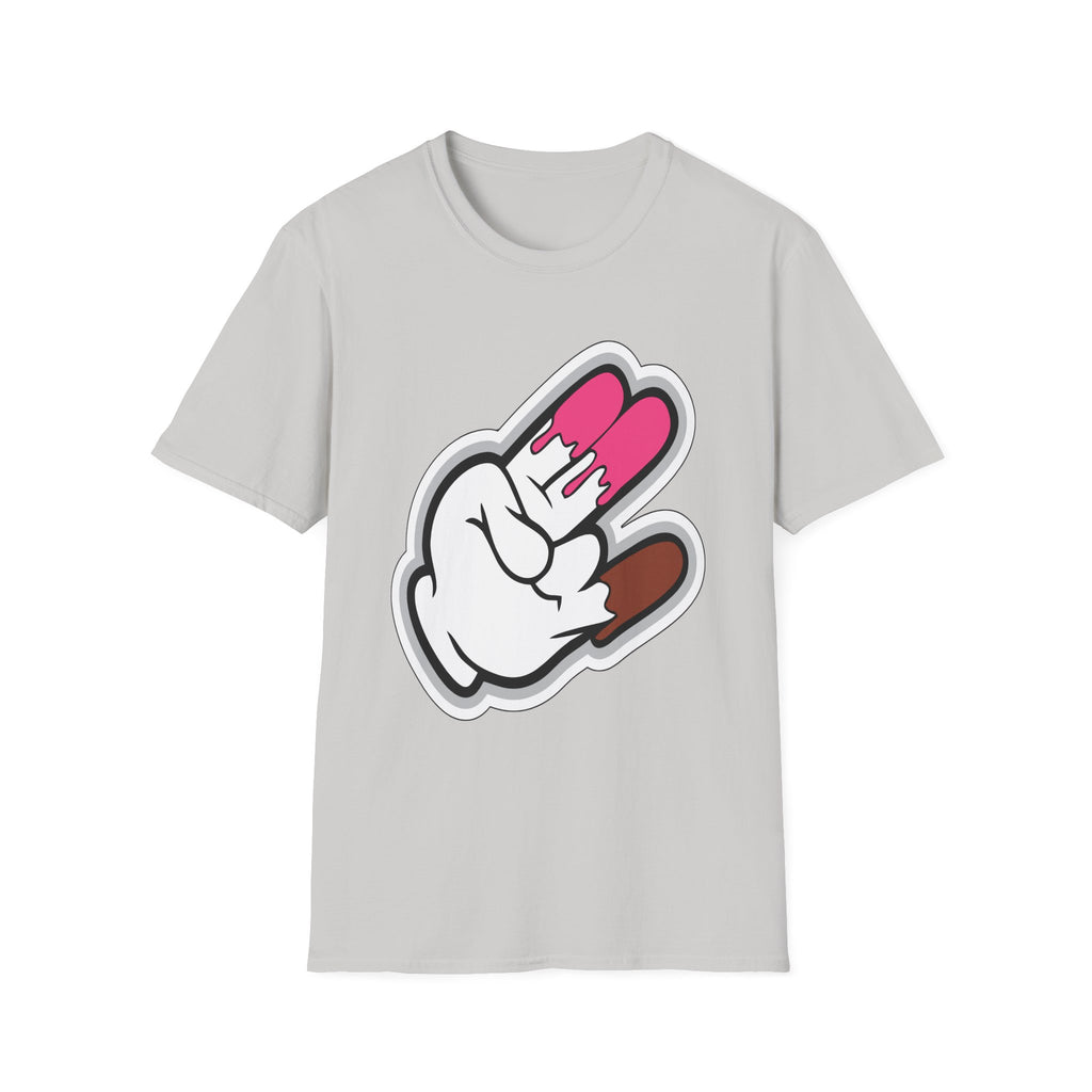 2 In The Pink 1 In The Stink | Funny Shocker Hand Gesture Raunchy Adult Humor Gift T-Shirt