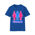 Threesome? | Funny Threesome Joke Adult Humor Gift for Couples T-Shirt