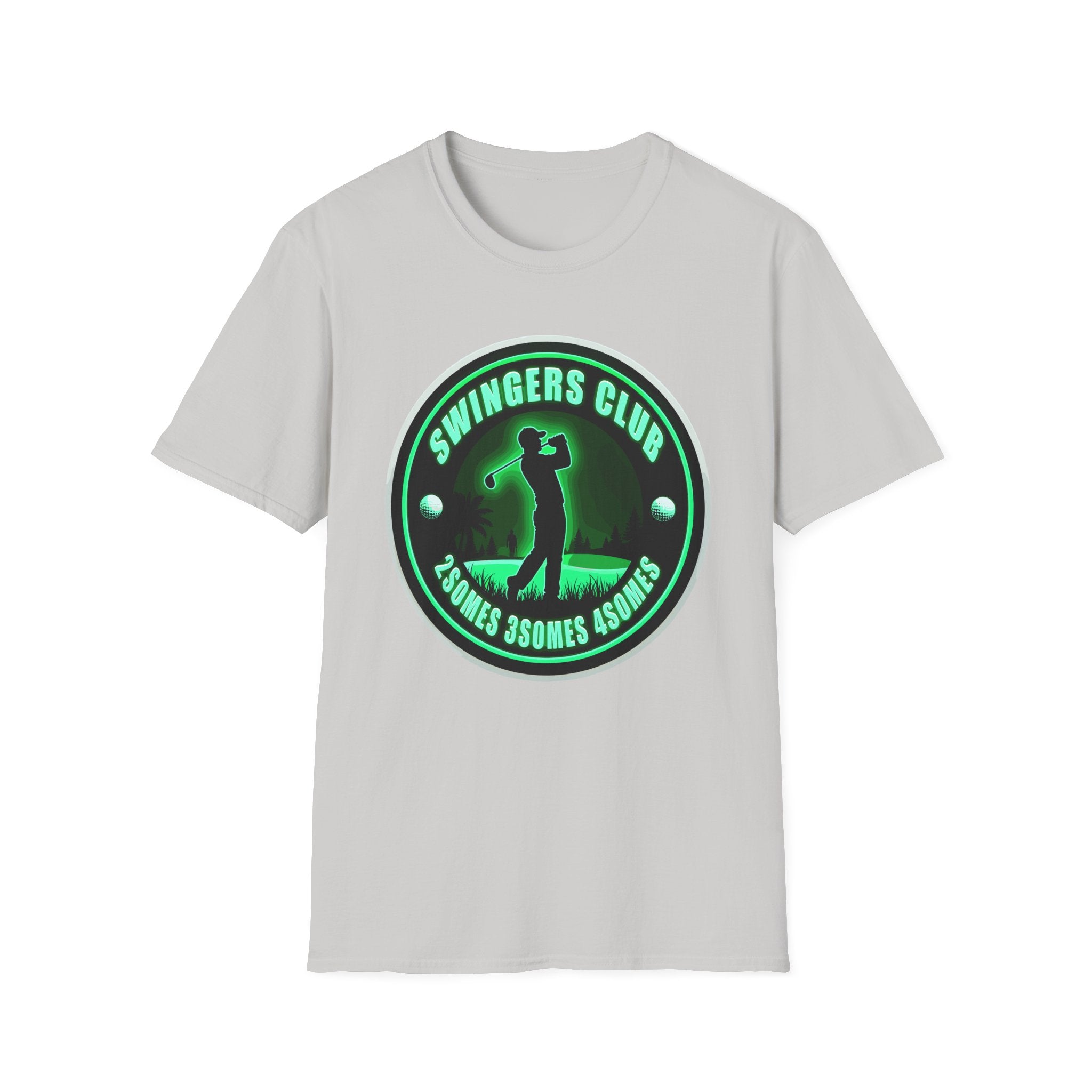Swingers Club Funny Golf | Adult Humor Golf Joke Gift for Golfers T-Shirt