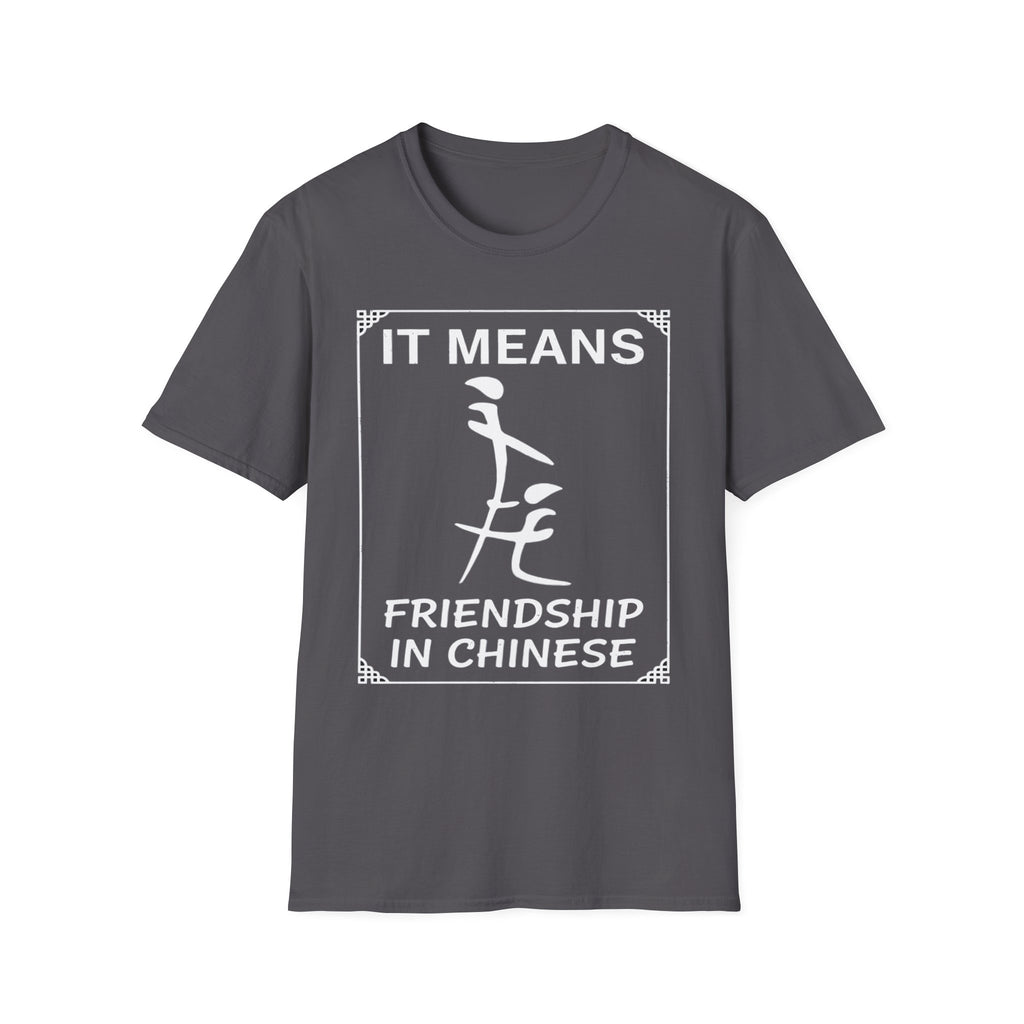 It Means Friendship In Chinese Raunchy Humor | Funny Adult Joke T-Shirt
