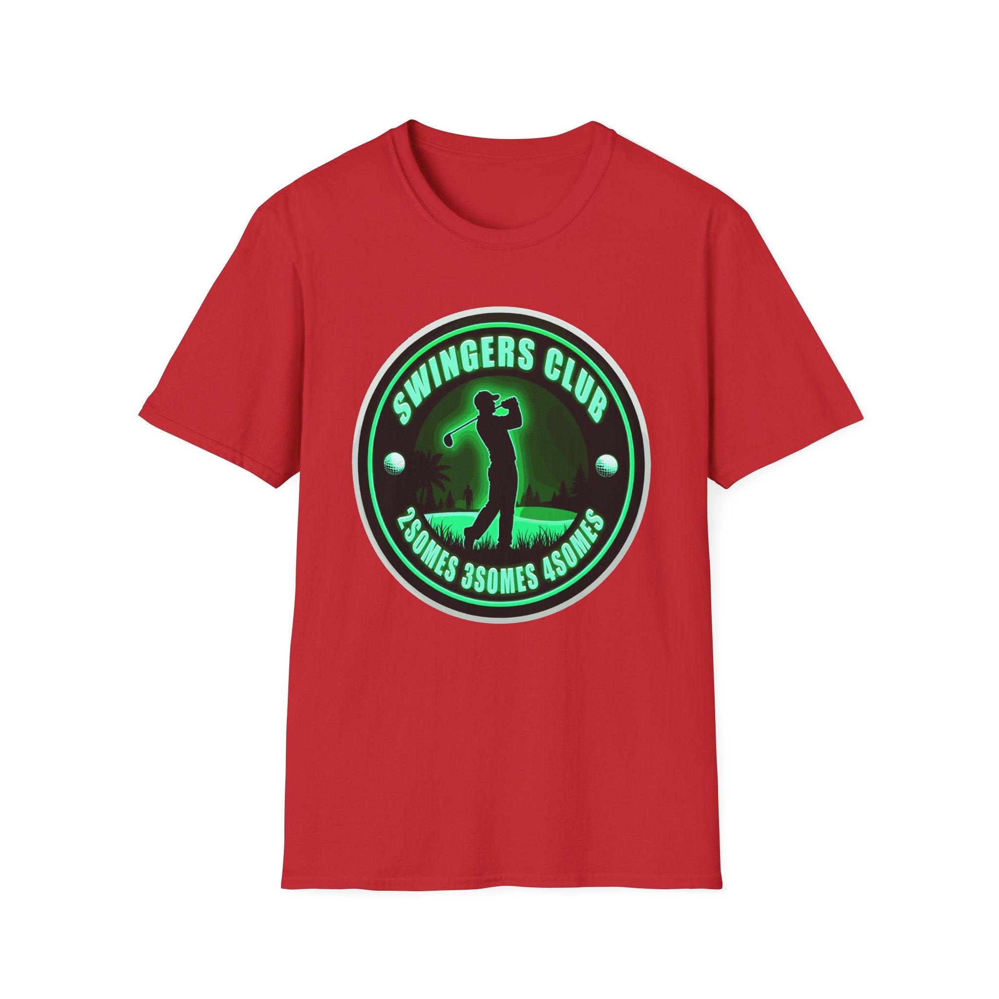 Swingers Club Funny Golf | Adult Humor Golf Joke Gift for Golfers T-Shirt