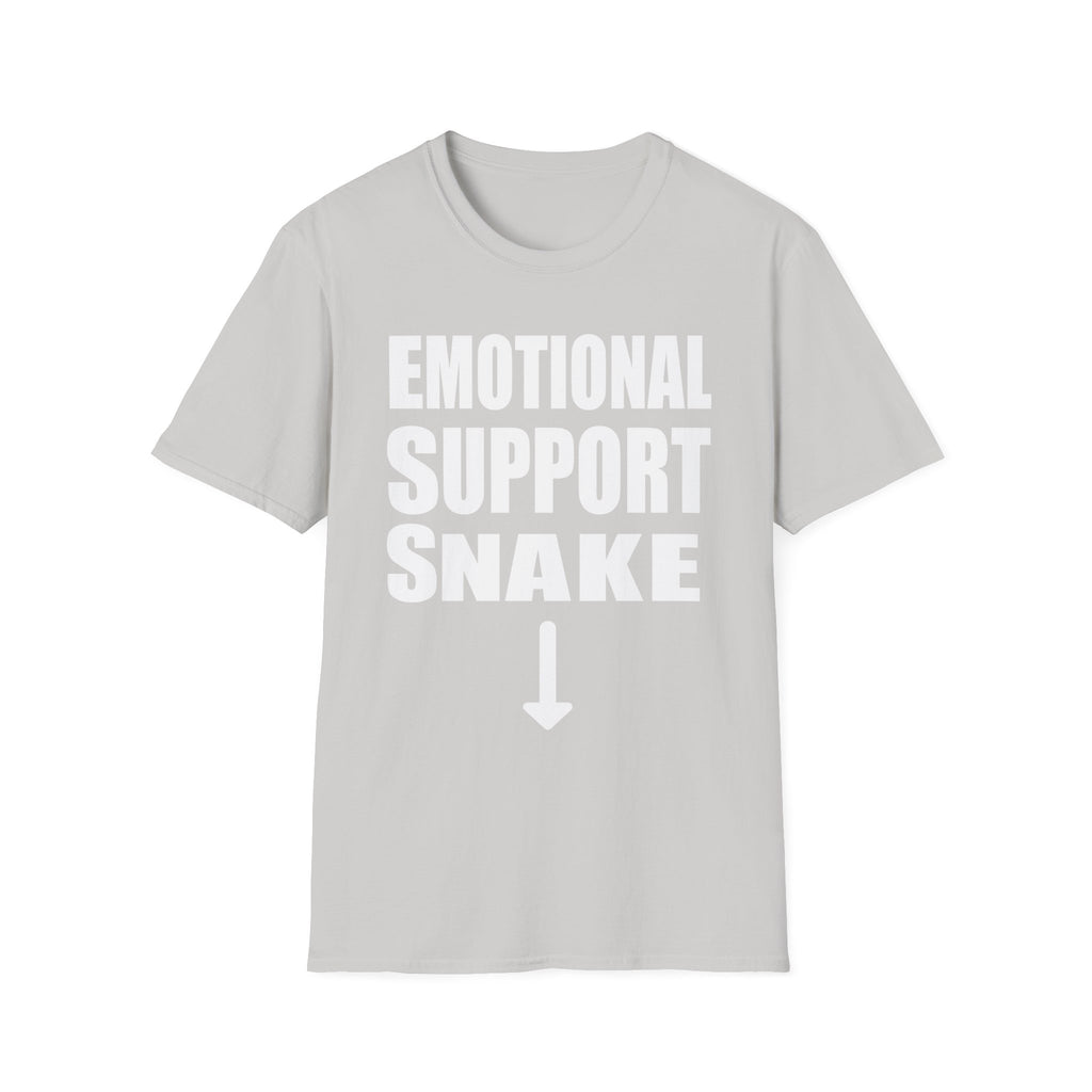 Emotional Support Snake | Funny Adult Humor Sarcastic Meme Gift T-Shirt